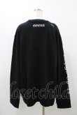 画像2: QOOZA / 東京喰種×QOOZA金木研 ダメージスウェット  ブラック H-25-11-23-040-0-TO-KB-ZH (2)