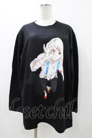 画像: QOOZA / 東京喰種×QOOZA鈴屋什造 L/S TEE  ブラック H-25-11-23-043-0-TO-KB-ZH