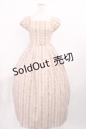 画像: Victorian maiden / ラダーブーケロングワンピース Free ピンク H-25-11-23-1001-CL-OP-NS-ZH