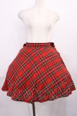 画像1: BABY,THE STARS SHINE BRIGHT / タータンチェックスカート Free レッド H-25-11-23-1004-BA-SK-NS-ZH (1)