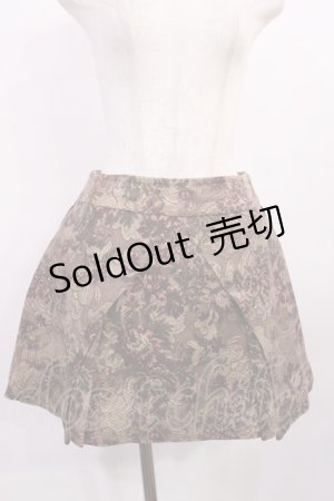 画像: Juliette et Justine / Cathedral de Arabesque Jupe Free ボルドーフォンセ/Bordeaux Fonce H-25-11-23-1005-CL-SK-NS-ZH