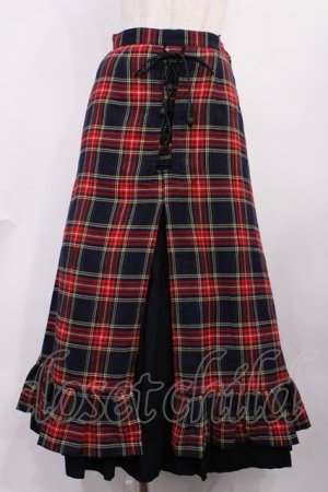 画像: BABY,THE STARS SHINE BRIGHT / タータンチェックスカート Free ネイビー H-25-11-23-1006-BA-SK-NS-ZH