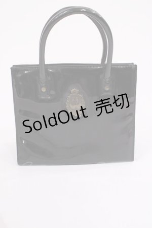 画像: metamorphose / エナメルバッグ  ブラック H-25-11-23-1042-ME-BG-NS-ZH