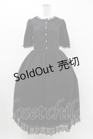 画像: Melody BasKet / Bustier style tulle dress  ブラック H-25-11-23-008-LO-OP-KB-ZH