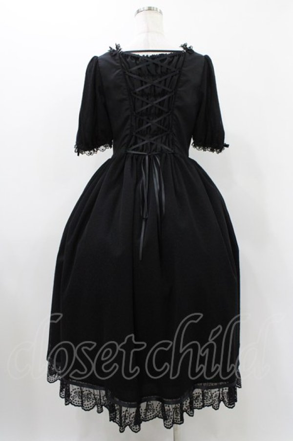 画像2: Melody BasKet / Bustier style tulle dress  ブラック H-25-11-23-008-LO-OP-KB-ZH (2)