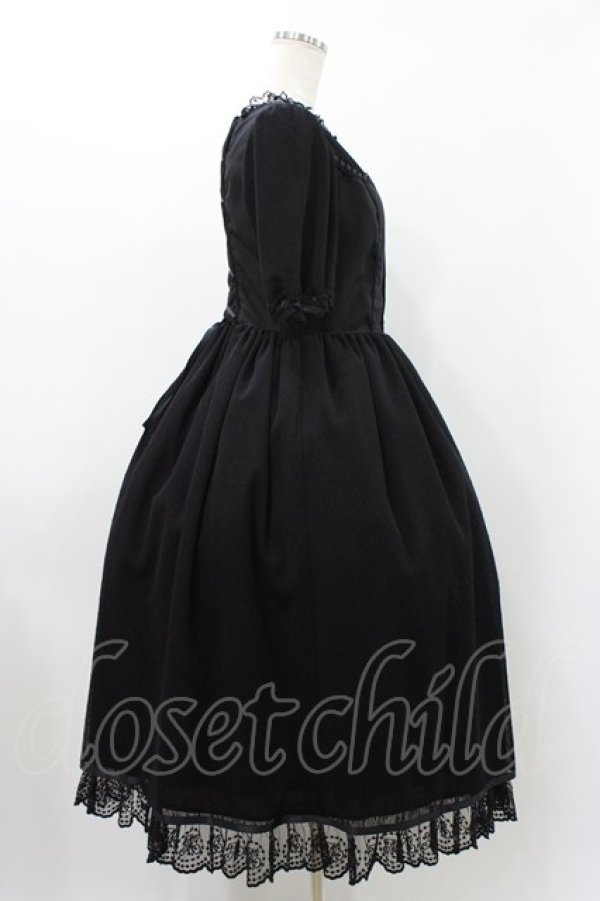 画像3: Melody BasKet / Bustier style tulle dress  ブラック H-25-11-23-008-LO-OP-KB-ZH (3)