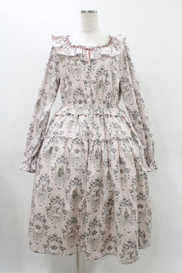 Melody BasKet / Rose Princessブラウスワンピース L ピンク H-25-11