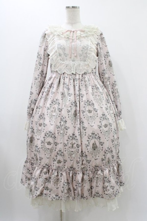 Melody BasKet / Rose Princessヨーク切替ワンピース M ピンク H-25-11