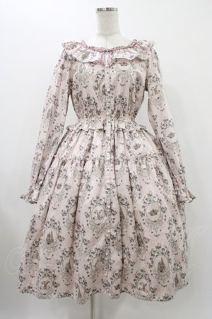 画像: Melody BasKet / Rose Princessブラウスワンピース M ピンク H-25-11-23-012-LO-OP-KB-ZH