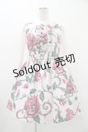 画像: MILK / ロージーローズドレス  ピンクローズ H-25-11-23-016-ML-OP-KB-ZH