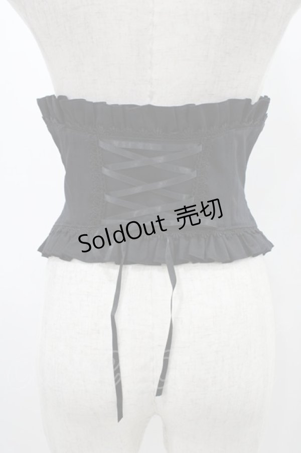 画像2: Antique beasT / ショートコルセット  ブラック H-25-11-23-003-PU-ZA-KB-ZH (2)