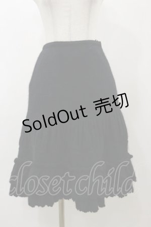 画像: Victorian maiden / フリルスカート Free ブラック H-25-11-24-1044-CL-SK-NS-ZH