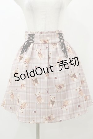 画像: Ank Rouge / SweetTeddyスカート M ブラウン H-25-11-24-1045-CA-SK-NS-ZH