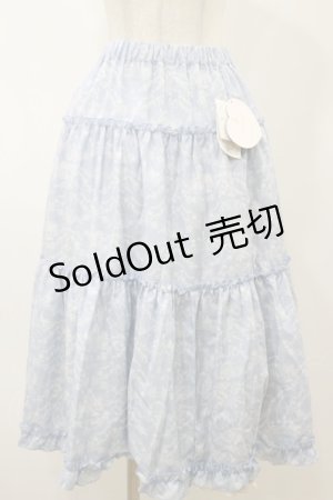 画像: m petit by misako / NINA'S RVパニエスカート M サックス H-25-11-24-1052-LO-SK-NS-ZH