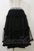 画像3: m petit by misako / NINA’Sコラボ トワルドジュイリバーシブルスカート L グレー/ブラック　リバーシブル H-25-11-24-1053-LO-SK-NS-ZH (3)