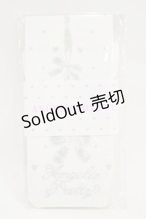 画像: Angelic Pretty / Sweetリボンタイツ  オフ/シルバー H-25-11-24-1006-AP-ZA-NS-ZH