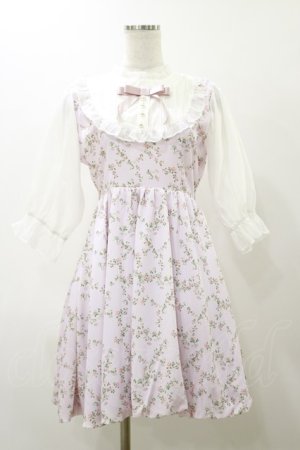 画像: Swankiss / 花柄ワンピース Free ピンク H-25-11-24-1059-CA-OP-NS-ZH