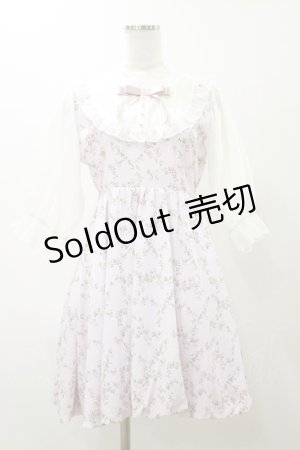 画像: Swankiss / 花柄ワンピース Free ピンク H-25-11-24-1059-CA-OP-NS-ZH