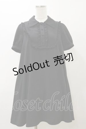 画像: EATME / フリルシャツワンピース M ブラック H-25-11-24-1060-LO-OP-NS-ZH