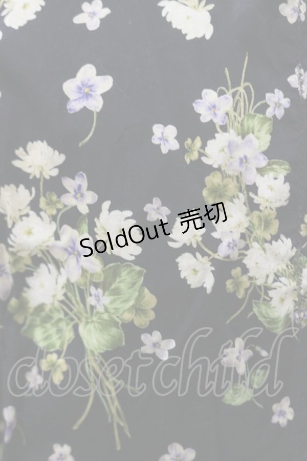 画像5: PINK HOUSE / すみれとブーケワンピース Free ブラック H-25-11-24-1069-LO-OP-NS-ZH (5)