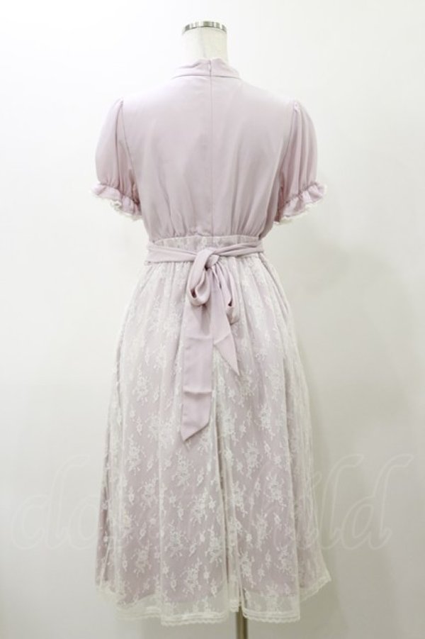 画像4: Ank Rouge / ≠ME 谷崎早耶コラボワンピース M ピンク H-25-11-24-1080-CA-OP-NS-ZH (4)