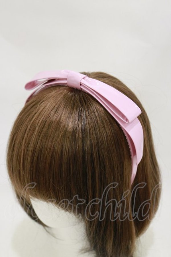 画像1: Angelic Pretty / Doll’s Ribbon Heartカチューシャ  ピンク H-25-11-24-1014-AP-AC-NS-ZH (1)