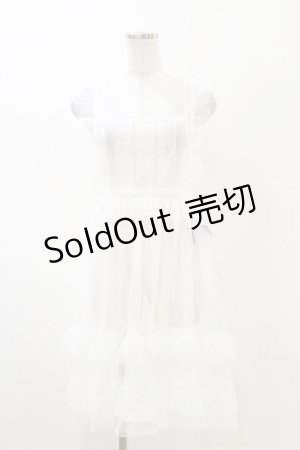 画像: virally / 星名桜子 hsチュールエプロンジャンスカ LL オフ H-25-11-24-1015-LO-OP-NS-ZH