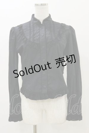 画像: Innocent World / ステラブラウス M ブラック H-25-11-24-1024-IW-BL-NS-ZH