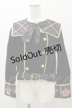 画像: ALICE and the PIRATES / Royal crownジャケット Free ブラック H-25-11-24-1032-PA-JA-NS-ZH