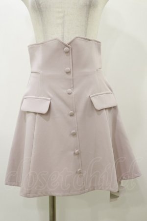 画像: Ank Rouge / BACKスピンドルハイウエストスカパン M ピンク H-25-11-24-1039-CA-SK-NS-ZH