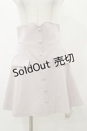 画像: Ank Rouge / BACKスピンドルハイウエストスカパン M ピンク H-25-11-24-1039-CA-SK-NS-ZH