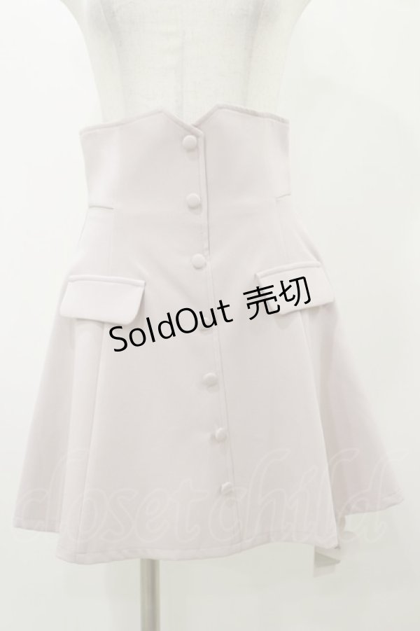 画像1: Ank Rouge / BACKスピンドルハイウエストスカパン M ピンク H-25-11-24-1039-CA-SK-NS-ZH (1)