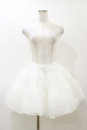 画像: Angelic Pretty / ドレスアップパニエ Free ホワイト H-25-11-24-1041-AP-SK-NS-ZH