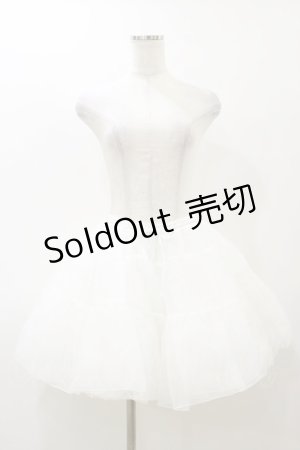 画像: Angelic Pretty / ドレスアップパニエ Free ホワイト H-25-11-24-1041-AP-SK-NS-ZH