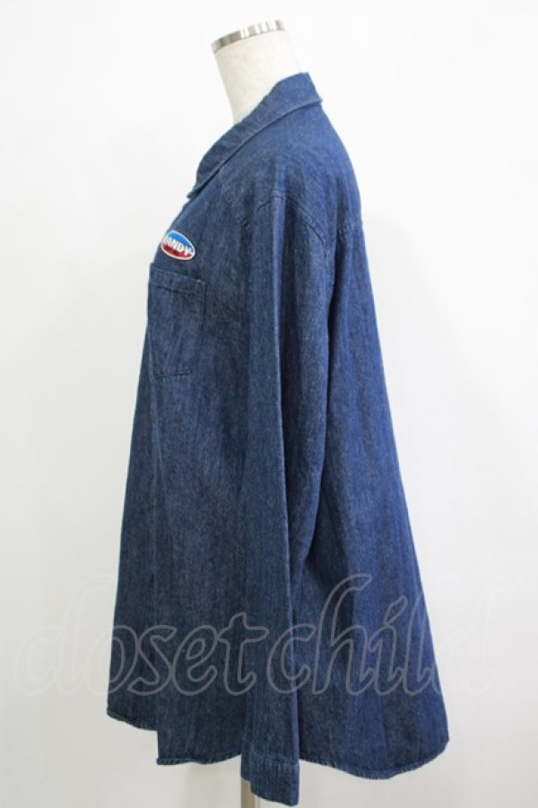 画像2: Candy Stripper / DENIM SHIRTS  ブルー H-25-11-25-030-PU-BL-KB-ZH (2)