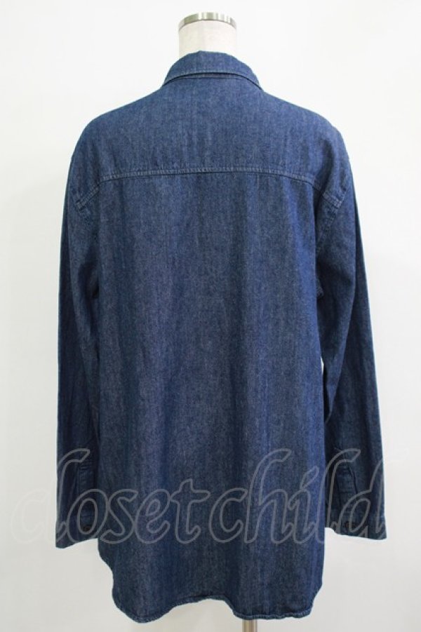 画像3: Candy Stripper / DENIM SHIRTS  ブルー H-25-11-25-030-PU-BL-KB-ZH (3)