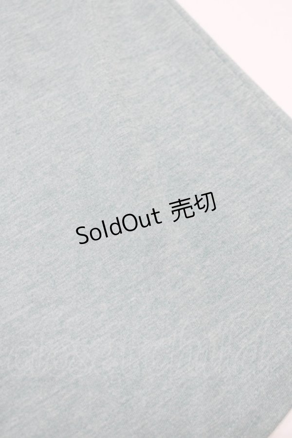 画像4: ALGONQUINS / アシメ半袖カットソー  ミント H-25-11-25-035-AL-TO-KB-ZT464 (4)