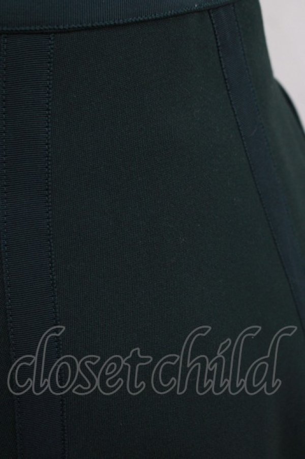 画像4: Jane Marple / Cashmere Doeskin Gored Skirt  ダークグリーン H-25-11-25-003-JM-SK-KB-ZH (4)