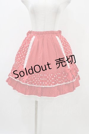 画像: BABY,THE STARS SHINE BRIGHT / ドットリボンフリルスカート Free エンジ H-25-11-25-1035-BA-SK-NS-ZH