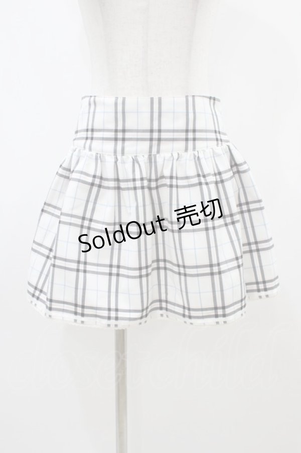 画像1: Ank Rouge / チェックスカート M オフ H-25-11-25-1038-CA-SK-NS-ZH (1)
