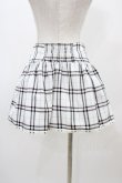 画像2: Ank Rouge / チェックスカート M オフ H-25-11-25-1038-CA-SK-NS-ZH (2)
