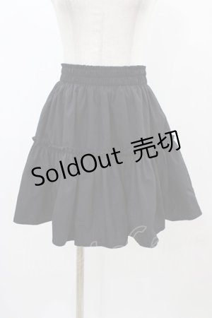 画像: DearMyLoveRose / ティアードミニフレアスカート M ブラック H-25-11-25-1039-EL-SK-NS-ZH