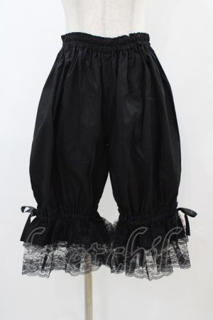 画像: metamorphose / ラッセルレースドロワーズ Free ブラック H-25-11-25-1041-ME-PA-NS-ZH