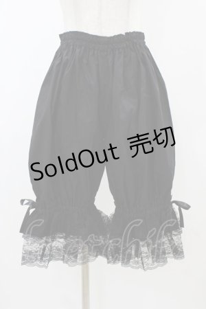 画像: metamorphose / ラッセルレースドロワーズ Free ブラック H-25-11-25-1041-ME-PA-NS-ZH