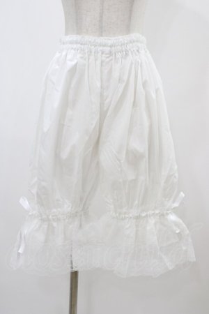 画像: metamorphose / ラッセルレースドロワーズ Free オフホワイト H-25-11-25-1042-ME-PA-NS-ZH