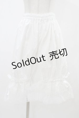 画像: metamorphose / ラッセルレースドロワーズ Free オフホワイト H-25-11-25-1042-ME-PA-NS-ZH