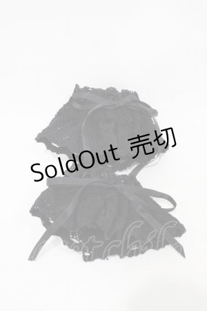 画像: BABY,THE STARS SHINE BRIGHT / トーションレースお袖とめ  ブラック H-25-11-25-1007-BA-ZA-NS-ZH