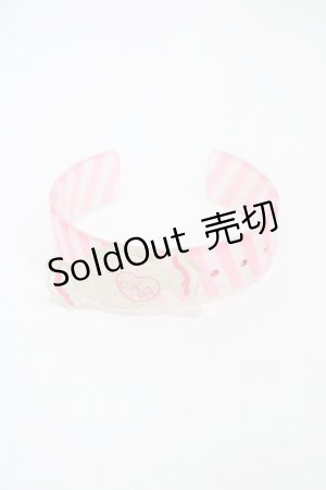 画像: Angelic Pretty / Sweet Candyバングル  ピンク H-25-11-25-1008-AP-AC-NS-ZH