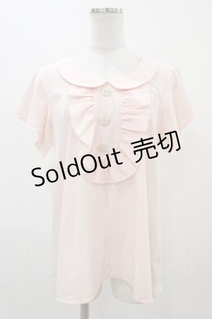 画像: Ank Rouge / バックリボンブラウス M ピンク H-25-11-25-1053-CA-BL-NS-ZH