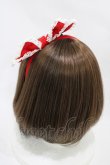 画像2: Angelic Pretty / リボンカチューシャ  レッド H-25-11-25-1001-AP-AC-NS-ZH (2)
